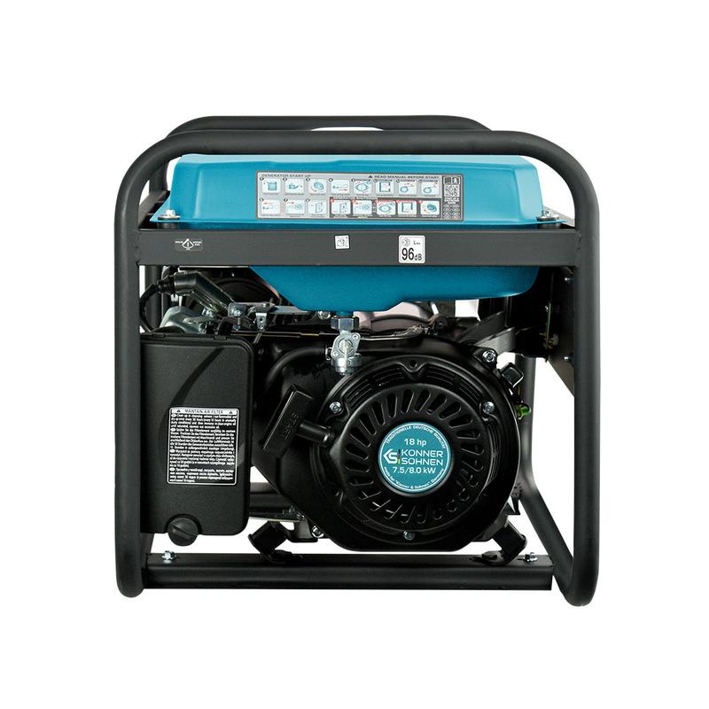 KS10000EATS 230V 8KW Petrol Generator Side3